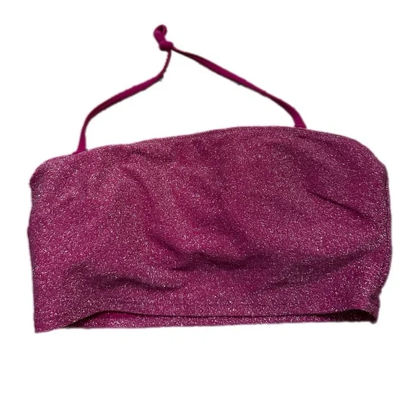 Victoria’s Secret Pink Sparkly swimsuit top - Picture 1 of 4